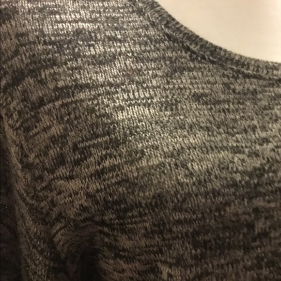 Soft casual houndstooth pattern long tshirt - Picture 4 of 4